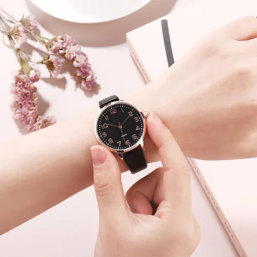Miniatura 5 de Women's Dainty Analog Leather Dress Watch for Small Wrists, Ladies Waterproof Watches for Women, Reloj para Mujer