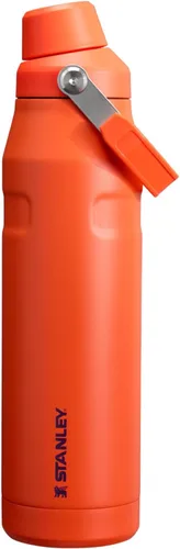 Miniatura 57 de Stanley IceFlow - Botella de agua de flujo rápido, tapa de boquilla en ángulo, ligera y a prueba de fugas para viajes y deportes, acero inoxidable