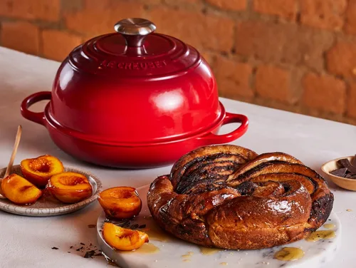 Miniatura 7 de Le Creuset Horno de pan de hierro fundido esmaltado, Cereza Cerise