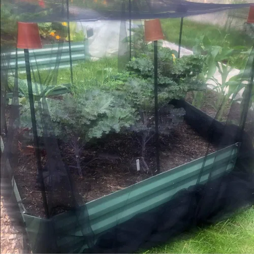 Miniatura 5 de Mosquitera para patio, porche, tela de tela, barrera de plagas de insectos para exteriores, cama/boda, color negro, 60 x 120 pulgadas