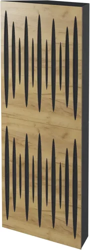 Miniatura 3 de Paquete de 4 trampas para bajos de esquina difusa de absorción de sonido «Pulso» 19.7 x 19.7 x 4 pulgadas Absorción - Difusión - Reflexión