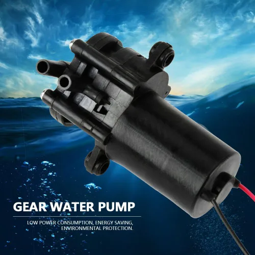 Miniatura 4 de 12V ZC-A250 Mini autocebante - Engranaje DC para la herramienta de bombeo de agua del acuario