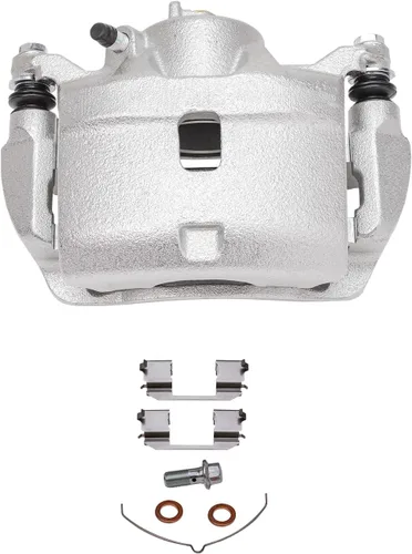 Miniatura 4 de Detroit Axle - 4 pinzas de freno para Honda Element 2003-2011 Pinzas de freno de disco con soportes 2004 2005 2006 2007 2008 2009 2010 reemplazo