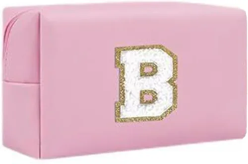 Miniatura 18 de SxoSyo Bolsas de cosméticos para mujer, bolsa de maquillaje grande, bolsa de viaje con cremallera, organizador de brochas de maquillaje para regalos