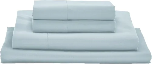 Miniatura 20 de Sábanas MyPillow Giza Dreams, 100% algodón egipcio Giza certificado, bolsillo profundo, tejido de satén [Individual, Azul Verde Floral]
