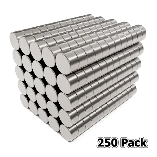 Miniatura 2 de Imanes pequeños de neodimio de 0.118 in x 0.059 in (1/8 x 1/16 pulgadas) N48 – Pequeños imanes redondos de tierras raras para manualidades