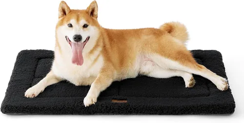 Miniatura 26 de Bedsure Cama Lavable para Jaula de Perro para Perros Pequeños, Alfombra de Espuma Suave para Suelo de Mascotas, Almohadilla Versátil y Ligera