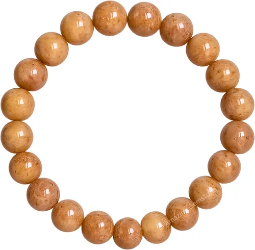 Miniatura 235 de Amazing Gemstone Pulsera de cristal para mujeres y hombres, pulsera de cristal curativo de protección, pulsera elástica con cuentas de piedras
