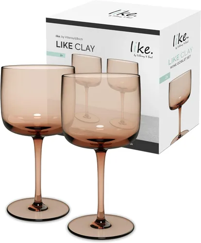 Miniatura 8 de Villeroy & Boch Par de copas de vino de albaricoque/agua
