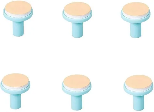 Almohadillas de repuesto para recortadora de uñas para bebés recién nacidos de 0 a 3 meses, cabezales de repuesto para cortaúñas eléctrico, 6