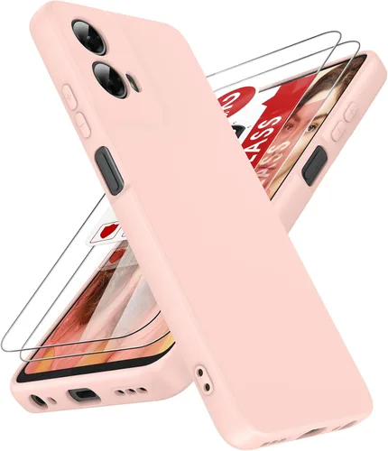 Miniatura 176 de LeYi Funda para Motorola Moto G Play 4G 2024: Funda para Moto G Play 4G 2024 con funda delgada y antiarañazos, silicona líquida a prueba de golpes