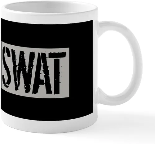 Miniatura 14 de CafePress Taza de café de cerámica de 11 oz (11.0 fl oz) de Police Mom