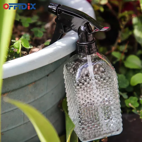 Miniatura 7 de OFFIDIX Pulverizador de Vidrio para Plantas con Boquilla Ajustable para Plantas de Interior y Limpieza Transparente