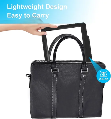 Miniatura 7 de 5X Lupa de página grande para lectura, lupa de visualización de página completa de mano, lupa ligera para lectura para personas mayores y personas