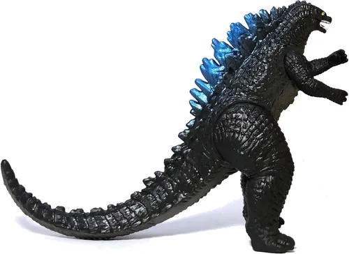 Miniatura 6 de Godzilla Toys - Juego de 8 figuras de acción movibles para cumpleaños de niños 2019, rey de los monstruos ardiendo Heisei Mecha Ghidorah, paquete