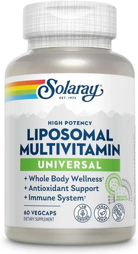Miniatura 10 de SOLARAY Multivitamínico liposomal para mujeres 50 Plus, absorción mejorada con hierro, vitamina D, vitamina C, B12, biotina y más, apoyo