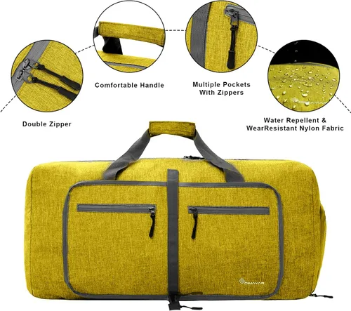 Miniatura 4 de Bolsa de viaje con compartimento para zapatos, unisex, resistente al agua