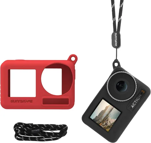Miniatura 10 de Funda protectora de silicona para cámara DJI OSMO Action 4/Action 3, portátil a prueba de caídas OSMO Action 4/3, funda protectora de accesorios