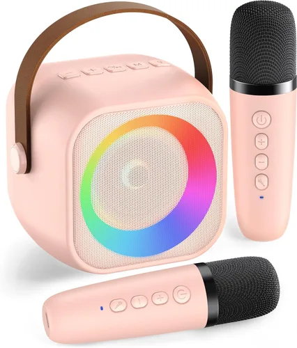 Miniatura 15 de Máquina de karaoke para niños, regalos de karaoke para niñas de 4, 5, 6, 7, 8, 9, 10, 12 años o más, fiesta de cumpleaños, 4 a 12 años, juguetes
