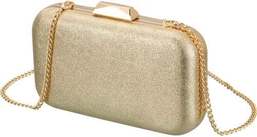 Bolso de mano dorado, bolsos de mano dorados para mujer, para noche, boda, cóctel, fiesta, bolsa de noche, bolso cruzado de hombro..