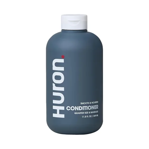 Huron Acondicionador para hombres y mujeres, acondicionador hidratante y fortalecedor con cítricos + enebro + verduras, tratamiento suavizante e