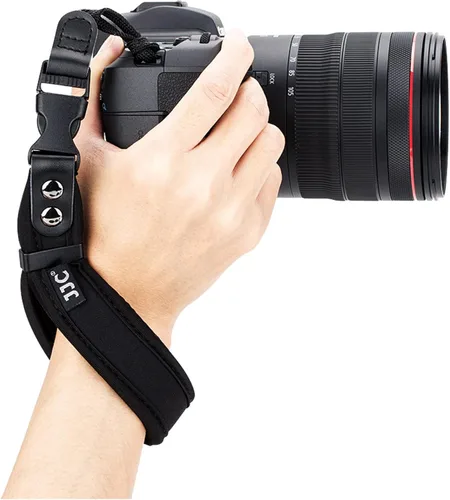 JJC Correa de mano suave para cámara JJC Correa de muñeca para Canon Rebel T7 T6 T8i SL3 90D EOS R R10 RP M50 M6 Nikon D3500 D750 Z5 Z6 Z7 Z8 Z50