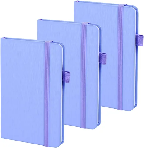 Miniatura 15 de ONAVIA Cuaderno de bolsillo A6, cuadernos pequeños de diario, 160 páginas de tapa dura mini bloc de notas para escribir, trabajo, escuela y toma