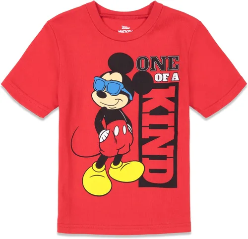 Miniatura 2 de Disney- Camisa de manga corta y pantalones cortos de malla de Mickey Mouse