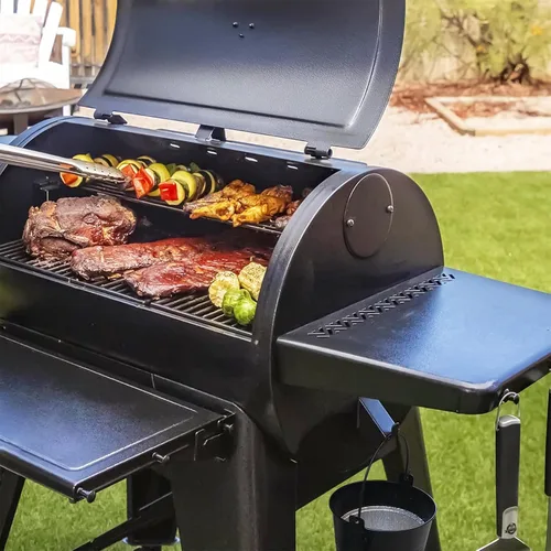 Miniatura 5 de Cubo de grasa para parrilla Traeger Pro 575 22 34 Ironwood Drip Can Pan Tray Liners Parrilla Piezas de repuesto para Pit Boss Oklahoma Joe Rec Tec Z