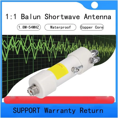 Miniatura 3 de Antena de onda corta Balun, resistente, para instalación