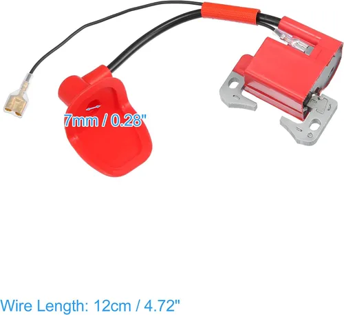 Miniatura 3 de X AUTOHAUX Bobina de encendido para motocicleta CDI Bobina de encendido del motor para 33cc 43cc 43cc 47cc 49cc 50cc Mini Moto Dirt Pocket Bike