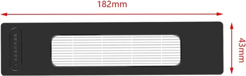Miniatura 5 de Cepillo de repuesto para filtro HEPA, accesorios para consumibles, compatible con piezas de repuesto Midea M7 M7 M7 Pro, compatible con robot 3GS