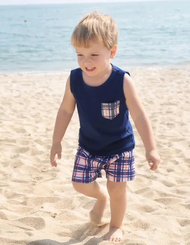 Miniatura 5 de Danna Belle Conjunto de ropa de verano de algodón para bebés y niños