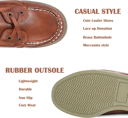 Miniatura 3 de HOMEHOT Zapatos de vestir para niños, zapatos casuales para la escuela, mocasines para niños (bebéniño pequeñoniño grande)
