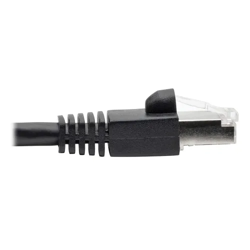 Miniatura 4 de Tripp Lite Cable Ethernet Cat6a 10G, cable de conexión de red STP moldeado sin enganches (RJ45 M/M), negro, 35 pies/34.8 ft, garantía