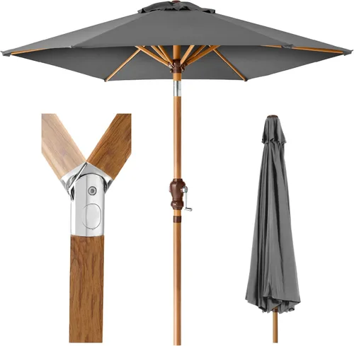 Miniatura 22 de Best Choice Products Sombrilla de patio al aire libre de 10 pies, sombrilla de mesa para exteriores, sombrilla de patio, sombrilla de mercado con 8