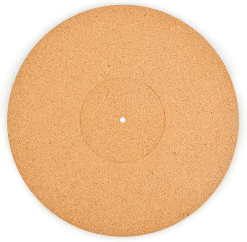 Miniatura 9 de PRO SPIN - Tapete giratorio de corcho para tocadiscos de vinilo LP (0.118 pulgadas) Tapete para tocadiscos con soporte de sonido acústico de alta