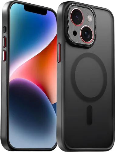 Miniatura 56 de Funda magnética fuerte para iPhone 12 Pro Max [Protección de grado militar de 10 pies] Compatible con MagSafe, funda protectora a prueba de golpes