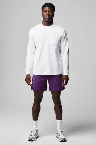 Miniatura 48 de Fabletics The One - Pantalón corto para hombre (forro), entrenamiento, natación, ligero, de secado rápido, bolsillo con cremallera, tejido elástico