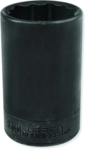 Urrea 7321M - Enchufe de impacto de 6 puntos y 0.827 in de profundidad de 1/2 pulgada