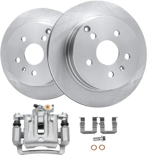 Miniatura 17 de Detroit Axle - Kit de freno delantero para Hyundai Elantra 17-20, 16-21 Tucson, 17-22 Kia Sportage, rotores de freno de disco pastillas de freno