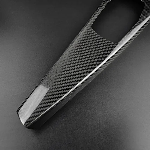 Miniatura 6 de Kit de calcomanías para cubierta de marco de panel de botón multimedia de fibra de carbono para consola central de automóvil AIRSPEED para BMW F30