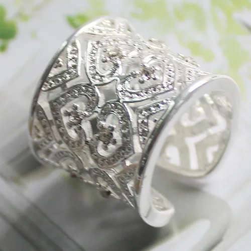 Miniatura 4 de Naivo Europe Style 925 - Anillo de diadema con circonitas blancas Plata 925