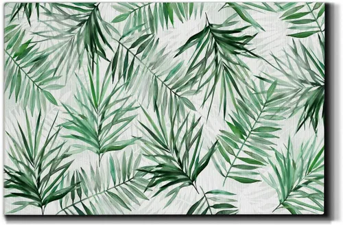 Miniatura 23 de Lienzo de arte de pared de paisaje abstracto con flores y bosque moderno, cuadros de arte para decoración de sala de estar, cocina, baño, oficina