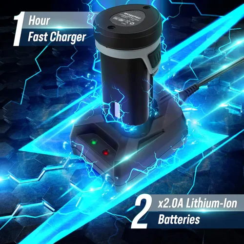 Miniatura 6 de WORKPRO Pulidora Inalámbrica de 12V, Kit de Máquina Pulidora y Lijadora Mini para Detalles de Auto de 3", con 2 Baterías de Iones de Litio, Gatillo