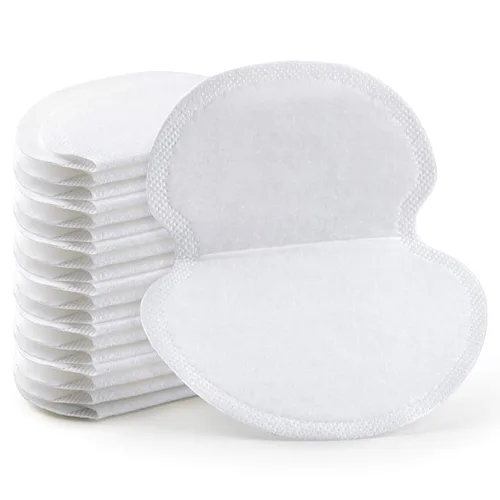 Almohadillas de sudor para axilas, calidad premium, para lucha contra la hiperhidrosis [100 unidades] para hombres y mujeres, cómodas, no visibles,