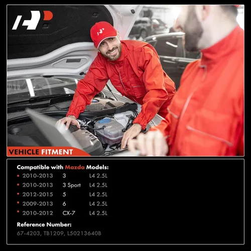 Miniatura 3 de A-Premium Conjunto de cuerpo electrónico del acelerador compatible con Mazda 3 2010-2013, 3 Sport 2010-2013, 6 2009-2013, 5 2012-2015, CX-7