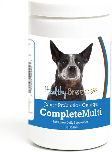 Miniatura 203 de Healthy Breeds Pug todo en uno multivitamínico suave masticable 60