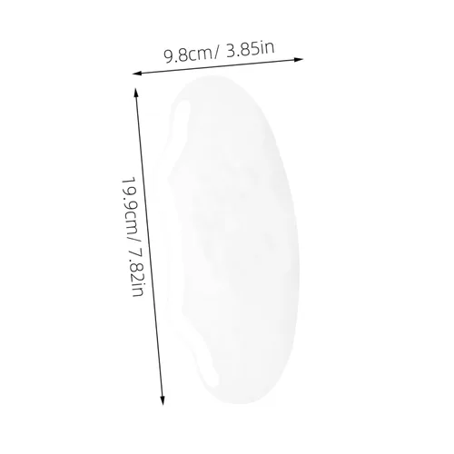 Miniatura 2 de 50 piezas de visera de corte de pelo Escudos de ducha para salón maquillaje protectores de ojos protectores desechables