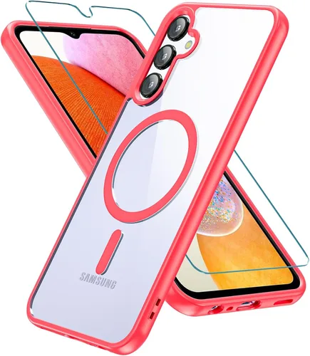 Miniatura 8 de Funda magnética para Samsung Galaxy A15, Samsung A15 5G con protector de pantalla, [protección contra caídas de grado militar] Funda protectora